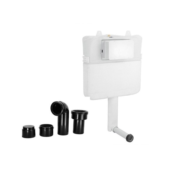 Pneumatic Single Piece Slim In-wall Cistern Body