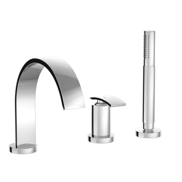 3-Hole Bath & Shower Mixer