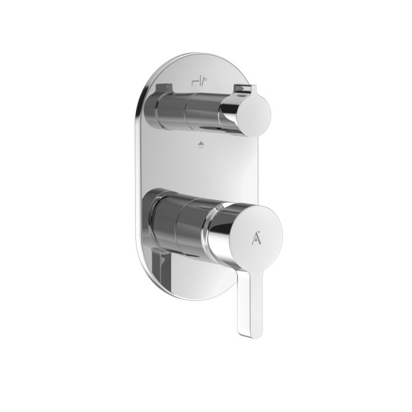 Exposed Parts of Single Lever Built-in In-wall Manual Valve