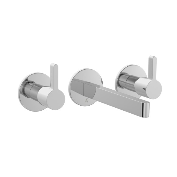 Exposed Part Kit of In-wall 3-Hole Basin Mixer