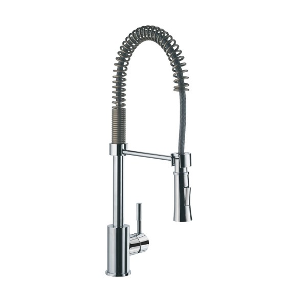 FLO2 Single Lever Spring Pulldown Sink Mixer